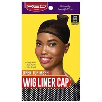 Kiss Open Top Mesh Wig Liner Cap Black