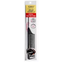 Ebin New York Braid Formula Pintail Parting Carbon Comb Black