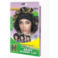 Kashmir Beauty Ambition Great Quality Silky Bonnet Cap 7312 Assorted Jumbo