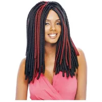 Janet Collection Noir 2 X Value Pack Synthetic Softex Dread Loc Braid 1B/33
