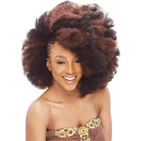 Janet Collection Noir 2 X Value Pack Synthetic 2 X Afro Kinky Bulk 24 / 350