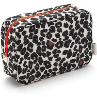 Victoria Green Beauty Kit Case Leopard Tan