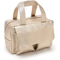 Victoria Green 'Iris' Carry All Wash Bag Gold