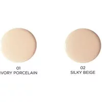 Keyth Coloured Keyth Silky Fit Cover Cushion 01: Ivory Porcelain (No. 19-21)