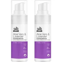 Skin Superfood Aloe Vera & Lavender Foaming Cleanser 2 x 150ml