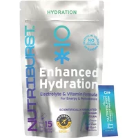 Nutriburst Enhanced Hydration + Recovery Lemon Flavour Sachets 6 Sachets