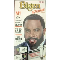 Bigen Men EZ Colour For Beard & Hair M1 Jet Black