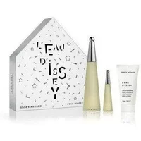 Issey Miyake L'Eau D'Issey Eau De Toilette Gift Set 100ml EDT + 50ml Body Lotion + 10ml Purse Spray