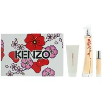Flower By Kenzo Ikebana Sakura Eau De Parfum 75ml, 10ml + Body Milk 75ml Gift Set 75ml