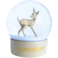 BURBERRY Designer Extra Large Deer Snow Globe