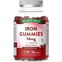 Nature's Truth Iron 14mg Cherry Gummies 60 Gummies