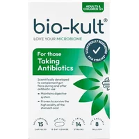 Bio-Kult For Those Taking Antibiotics Capsules 15 Capsules