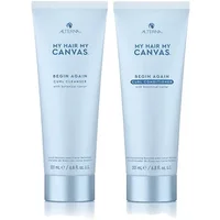 Alterna My Hair. My Canvas. Begin Again Curl Cleanser & Conditioner Duo 201ml