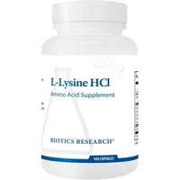 Biotics Research L-Lysine HCl Capsules 100 Capsules