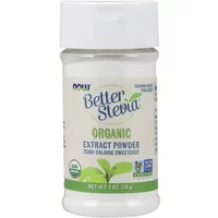 NOW Foods Better Stevia Extract Powder Organic 28g