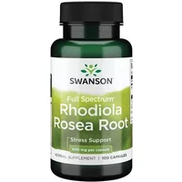 Swanson Rhodiola Rosea Root 400mg Capsules 100 Capsules
