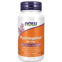 NOW Foods Pycnogenol With Acerola & Rutin Powder 60mg Capsules 50 Capsules