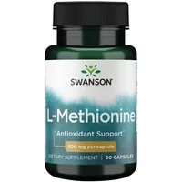 Swanson L-Methionine 500mg Capsules 30 Capsules