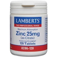 Lamberts Zinc 25mg Tablets 120 Tablets