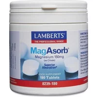 Lamberts MagAsorb 150mg Tablets 180 Tablets