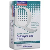 Lamberts Co-Enzyme Q10 200mg Capsules 60 Capsules