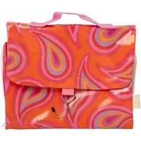 Victoria Green Threefold Hanging Wash Bag Groovy Paisley