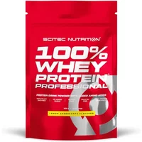 Scitec Nutrition 100% Whey Protein Professional Enhanced With Extra Amino Acids & Digestive Enzymes Gluten-Free, Lemon Cheesecake 500g