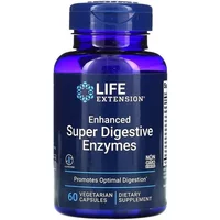 Life Extension Enhanced Super Digestive Enzymes With Probiotics 60 Veg Caps