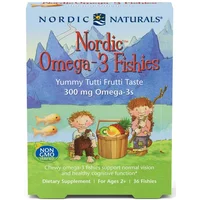 Nordic Naturals Nordic Omega-3 300mg Yummy Tutti Frutti Fishies 36