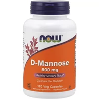 NOW Foods D-Mannose 500mg Capsules 240 Capsules