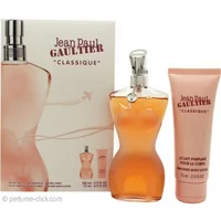 Jean Paul Gaultier Classique Gift Set 3.4oz Eau De Toilette + 2.5oz Body Lotion