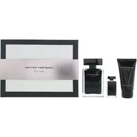 Narciso Rodriguez For Her Gift Set 50ml Eau De Toilette + 50ml Body Lotion +7.5ml Eau De Toilette