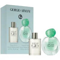 Giorgio Armani Miniature Gift Set 5ml Acqua Di Gio EDT + 5ml Acqua di Gioia EDP