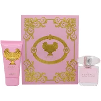 Versace Bright Crystal Eau De Toilette Gift Set 30ml EDT + 50ml Body Lotion