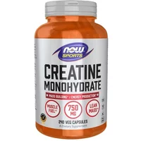 NOW Foods Creatine Monohydrate 750mg Capsules 240 Capsules
