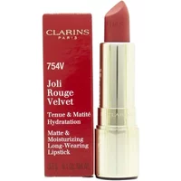 Clarins Rouge Velvet Lipstick 754V Deep Red