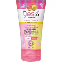 Yes To Grapefruit Vitamin C Glow-Boosting Unicorn Transforming Clay Cleanser 113g
