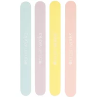 Brushworks Nail Files Coloured x4