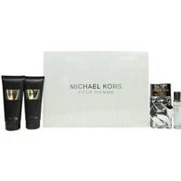 Michael Kors Pour Homme Gift Set 100ml EDP + 100ml Shower Gel + 100ml Aftershave Balm + 10ml EDP