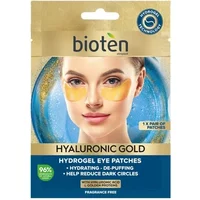 Bioten Hyaluronic Gold Hydrogel Eye Patches x1 Pair