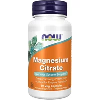 NOW Foods Magnesium Citrate 400mg Capsules 60 Capsules