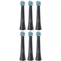 Oral B iO Ultimate Clean Replacement Head Electric Toothbrush Black 6 Pack