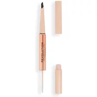 Revolution Fluffy Brow Duo Ash Brown