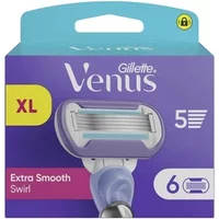 Gillette Extra Smooth Swirl Replacement Blades 6 Blades