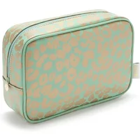 Victoria Green Beauty Kit Case Leopard Jade