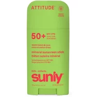 Attitude Kids Sunly Mineral Sunscreen Stick Watermelon & Coco SPF 50 60g