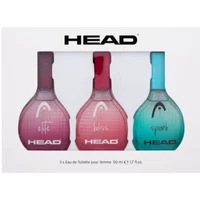 Head Women Eau De Toilette Bliss, Elite, Spark Gift Set 50ml