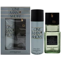 Jacques Bogart One Man Show Eau De Toilette Gift Set 100ml Eau De Toilette + 200ml Body Spray