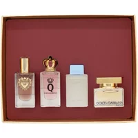 Dolce & Gabbana Miniature Gift Set 5ml Devotion EDP + 5ml Q EDP + 4.5ml Light Blue EDP + 5ml The One EDP