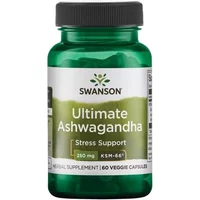 Swanson Ashwagandha Ultimate KSM-66 250mg Capsules 60 Capsules